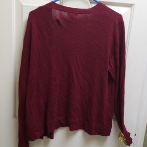 Old Navy Sweaters - Old navy thin cardigan burgundy red large Old Navy Sweaters - Old navy thin cardigan burgundy red large
